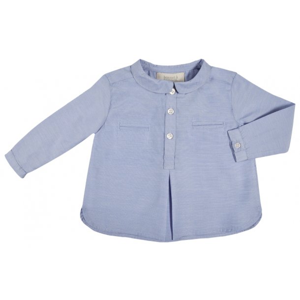 Mao Oxford baby skjorte
